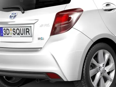 Toyota Yaris 2015 3D model