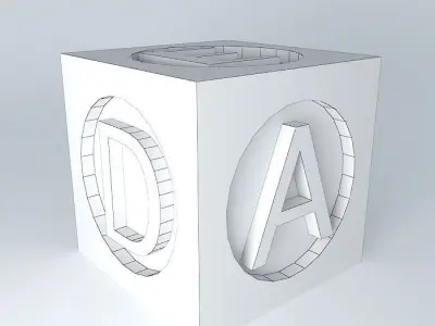 Wooden Blocks Free 3D model