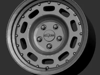 Rotiform BKK Wheels Rims 3D Print Ready 3D print model