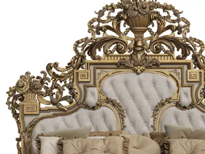 Asnaghi Valerie Bed 3D model