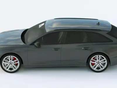 Audi S6 Avant 2020 3D model