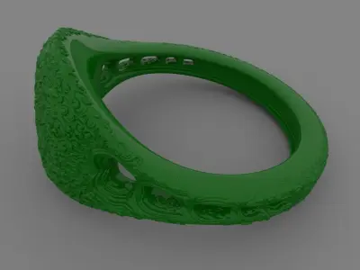 Old Ring for 3d printing 3D print model