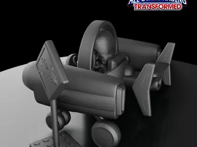 ALEX KIDD - SONIC and ALL-STARS RACING TRANSFORMED Free 3D print model