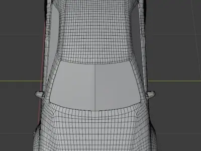 Nissan Skyline R34  Low-poly 3D model