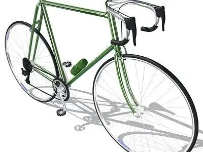 Simple Street Bicycle 3D model