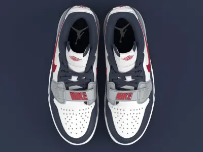 Air Jordan Legacy 312 Low Midnight Navy  3D model