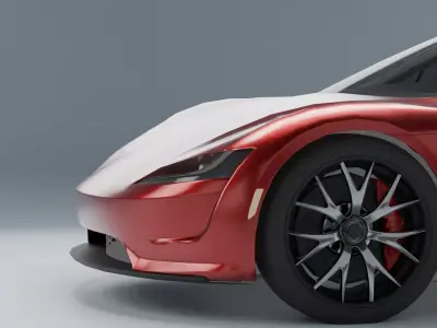 Tesla Roadster 2020 3D model