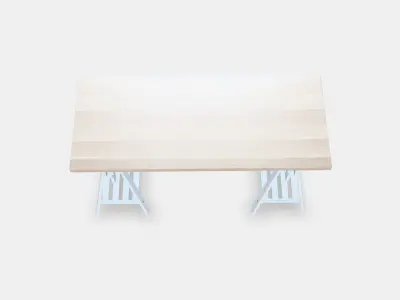 TEAM CAPTAIN - CENTER BACK Desk 2 Low-poly 3D model