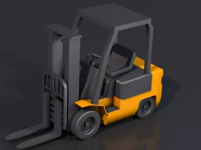 Forklift Free 3D model