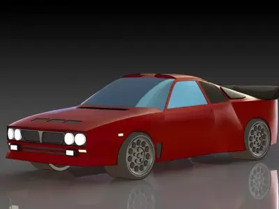 Lancia 037 Free 3D print model