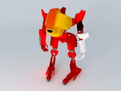 guren mk2 Free 3D model