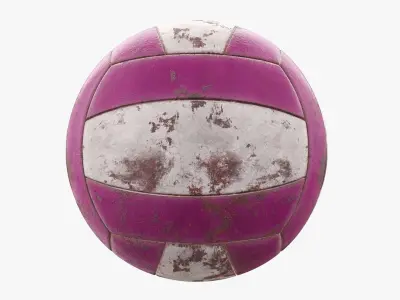 Classic  volleyball v2 3D model