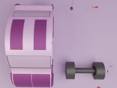 Lowpoly Car 5 Low-poly 3D model