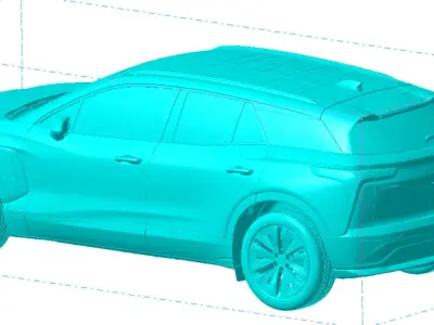 Chevrolet Blazer EV RS AWD 2024 Vehicle 3d scan data 3D model 3D model