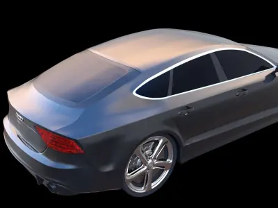 Audi RS7- MAYA - ARNOLD 3D model