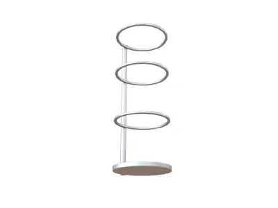 Modern Design Umbrella Stand v1 001 Low-poly 3D model