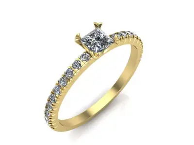 Engagement rings 3D print model purchase