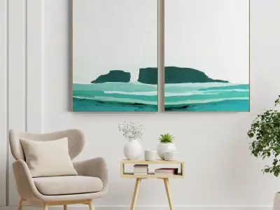 Photo Frame 304 Low-poly 3D model