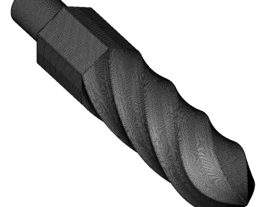 Exquisite Twist Drill Bit 3D print model