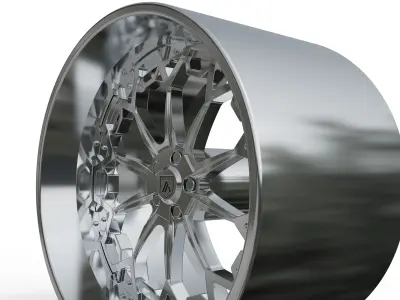 ASANTI AF829 WHEEL  3D print model