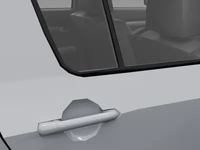 Car 01 Low-poly 3D model