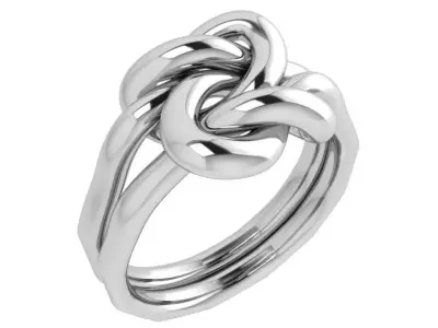 Knot Ring 3437 3D print model