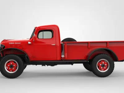 Dodge Power Wagon 1946 3D model