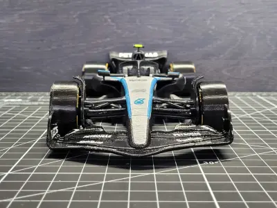2024 MERCEDES W15 - THE LAST OF HAMILTONs MERCEDES 3D print model