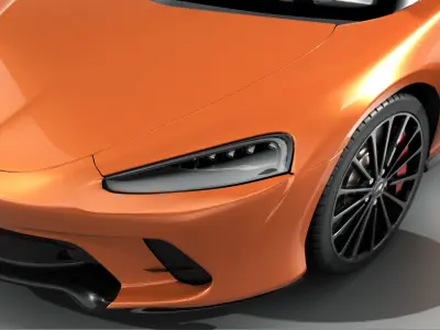 McLaren GT 2020 3D model buy