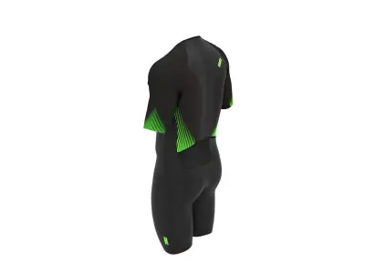 Mens Aero Sleeved Tri Suit 3D model