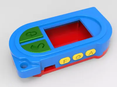 Remote Case Viper 7752V With Buttons  3D Print  3D print model