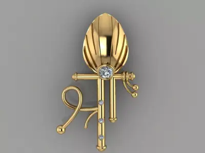 FASION PENDANT 3D model