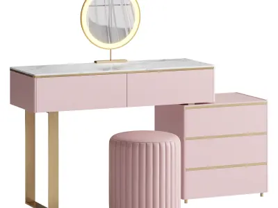 Coiffeuse Christean 3D model