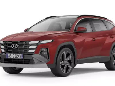 Hyundai Tucson 2024 3D model
