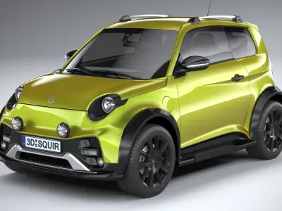 E Go Wave X 2023 3D model