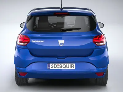Dacia Sandero 2021 3D model