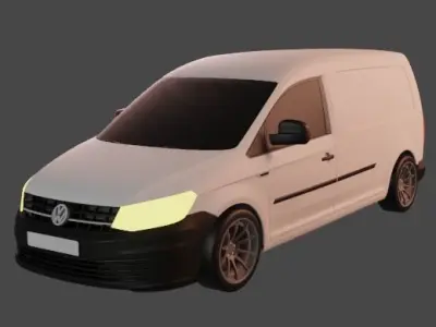 Volkswagen caddy  3D model