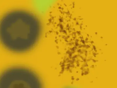 Lowpoly Banana three bananas Free low-poly 3D model