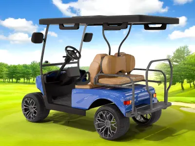 Golf Cart 3D model