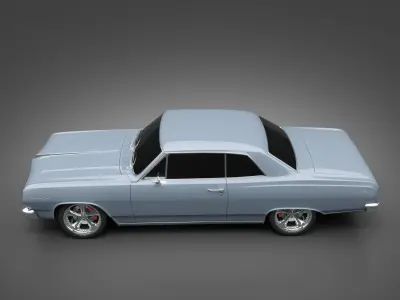 1965 Chevrolet Chevelle Malibu SS 3D model