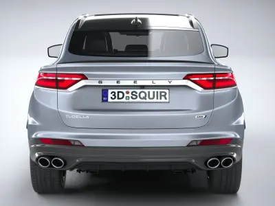 Geely Tugella 2024 3D model
