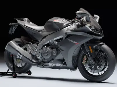 Aprilia RSV4 R 2010 Low-poly 3D model