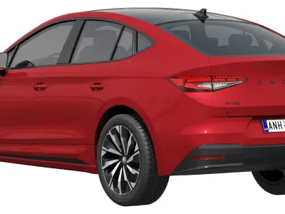 Skoda Enyaq Coupe Sportline 2025 3D model