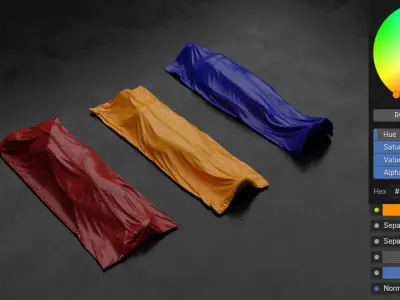 Body Bags High Quality Realistic Low-Poly - Custom Low-poly 3D model