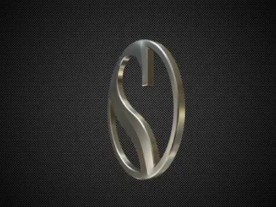 sauber logo 3D model