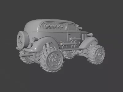 rox-battle-van-max 3D model