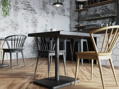 Restaurant 05 3D model