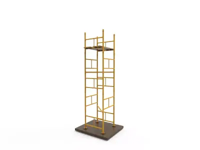 Scaffolding 3D model 5