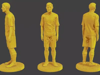 Soccer Player SP 022 3D print model