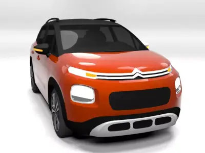 CITROEN C3 AIRCROSS LOWPOLY Low-poly 3D model